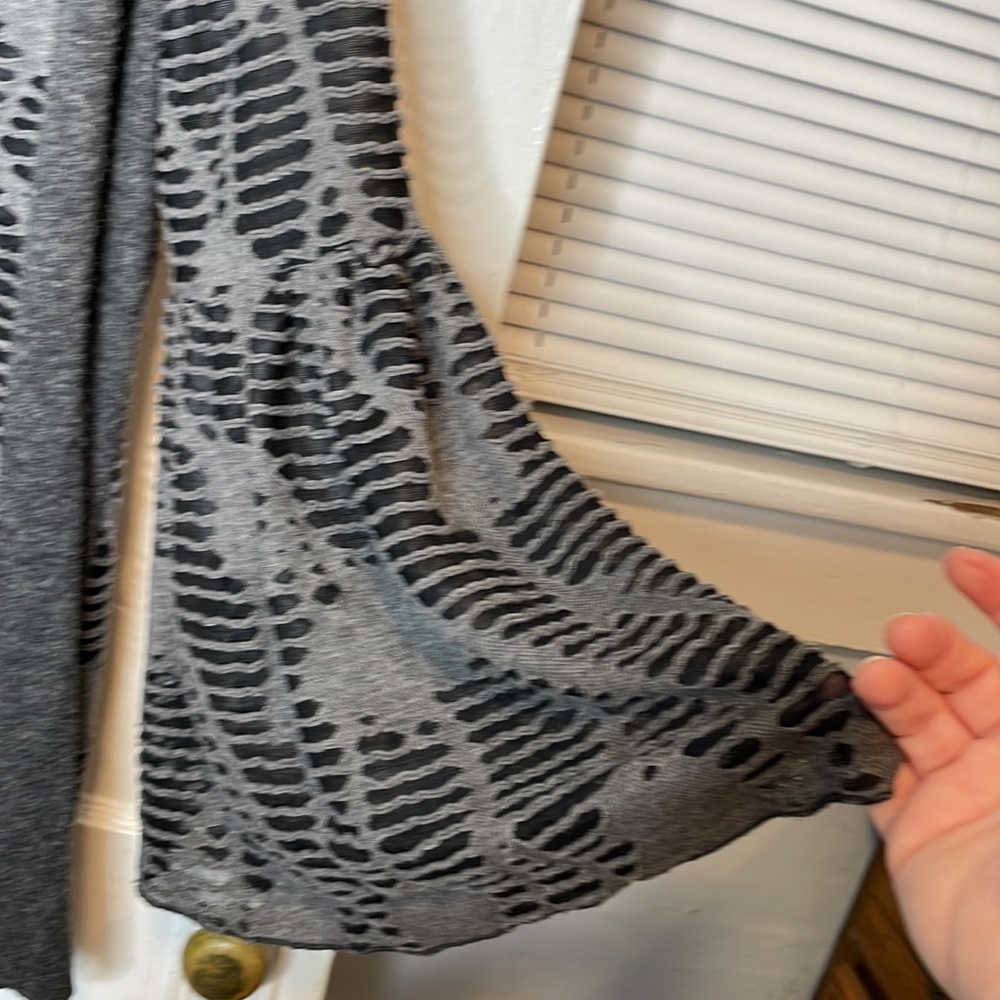 Gray Goth Cardigan - Picture 7 of 12